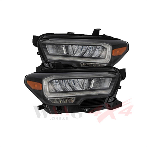 4WD Off Road Truck Headlight Auto Body Kits Headlamp For Toyota Tacoma 2016+