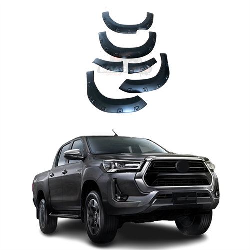 Factory Price 4WD Accessroies Injection ABS Fender Flare For Hilux Vigo Revo N70 N80