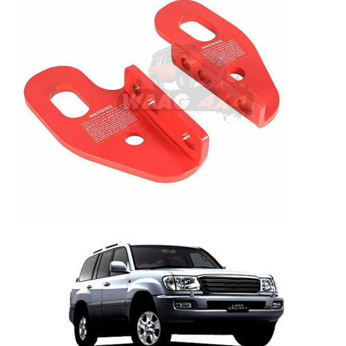 Off Road Accessories Tow Recovery Point Kit Towing Hooks For Toyota Landcruiser FJ100