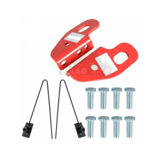 Off Road Accessories Tow Recovery Point Kit Towing Hooks For Toyota Landcruiser FJ100