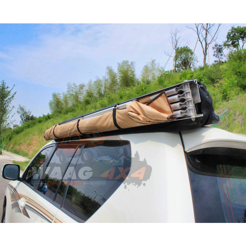 Outdoor Off Road High Quality Camping Accessories Car Side Awning Tent @70 Degree Portable Side Shelter