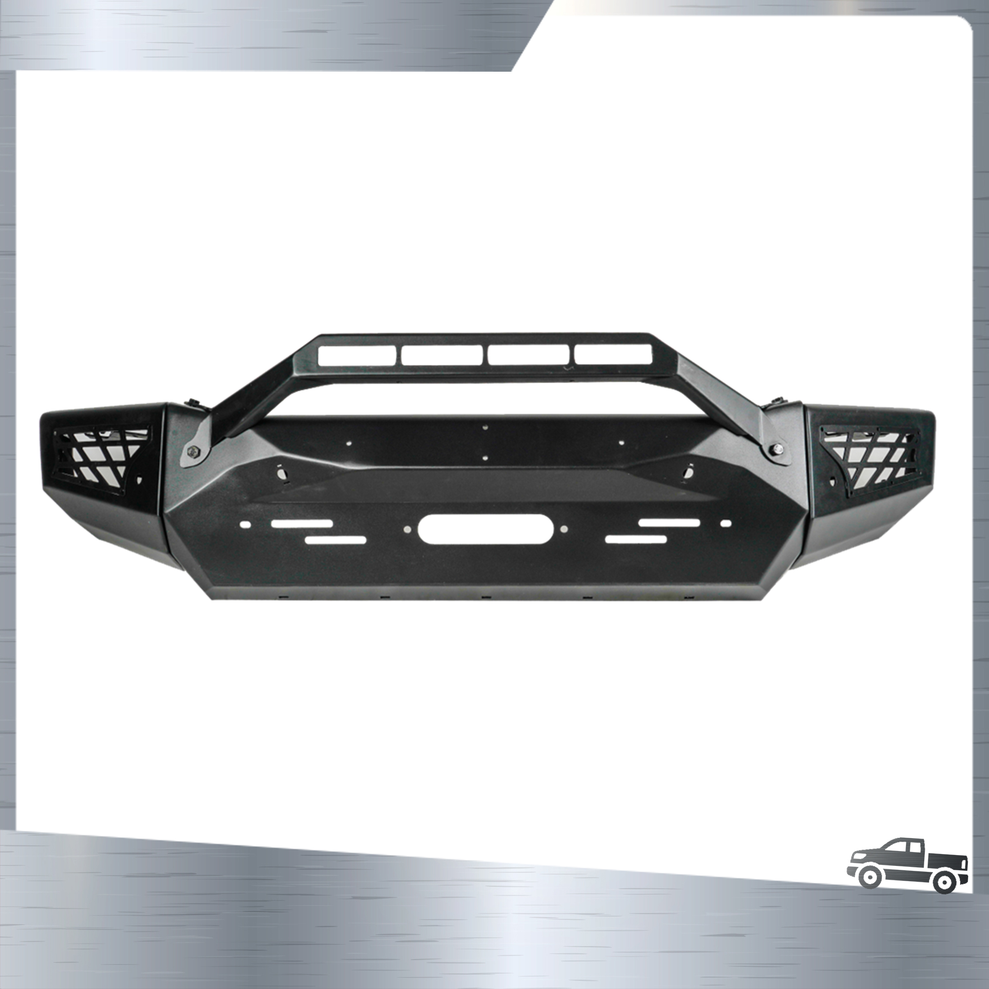 Universal Auto Accessories Bull Bar Front Bumper For Patrol Y61 Metal Steel  Bumper Design