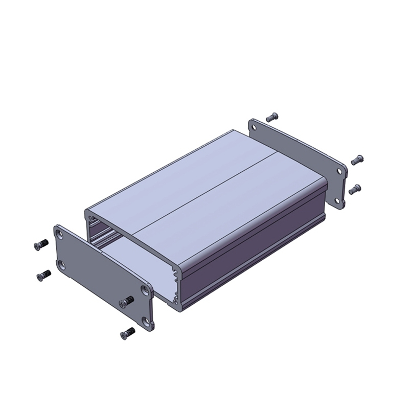 66.2*27.5-100浦美diy铝合金外壳体 pcb外壳加工定制 铝型材外壳