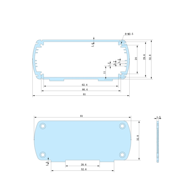 80x35-100 custom small metal enclosures for electronics industrial electrical cabinet