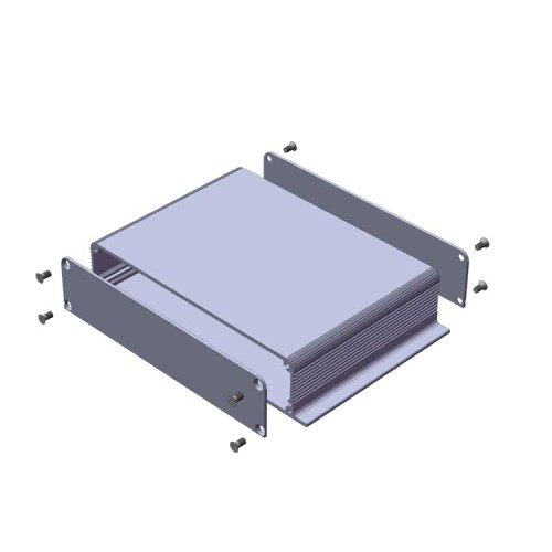 155*32浦美pcb线路板铝合金外壳 接线盒 仪表铝型材外壳 铝盒定制