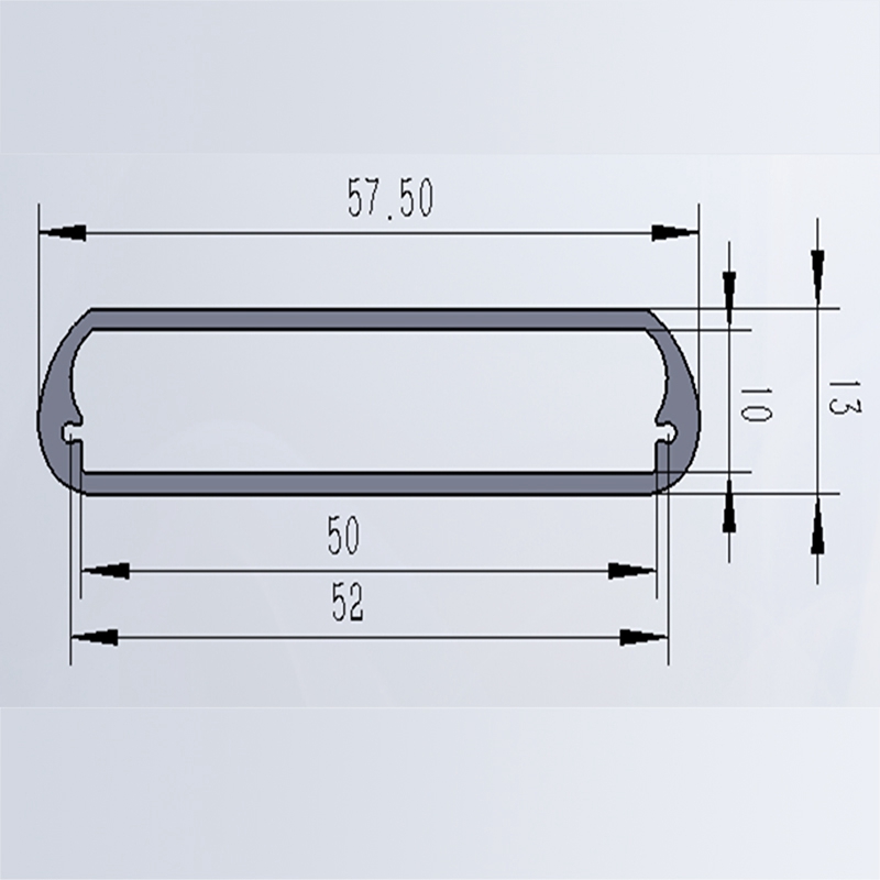 57.3*13-L aluminium case & aluminium enclosure aluminium boxes electronic