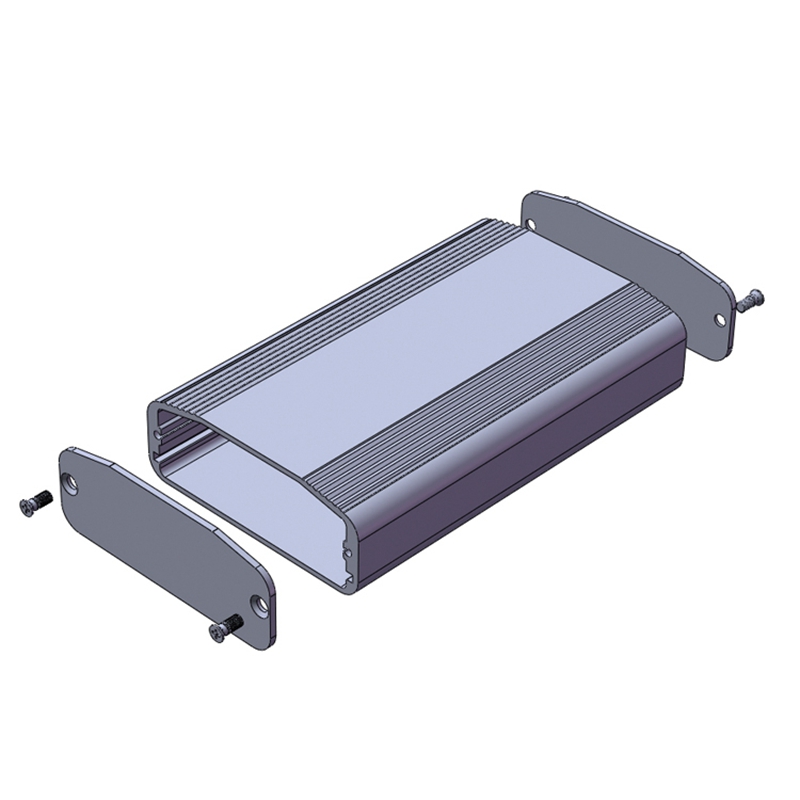 61*22.4-L aluminum electronic project enclosure,aluminium box enclosure,extrusion box,anodized aluminum extrusions,cases and enclosures