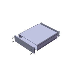 155*32-150 电子元件铝型材壳体/视频解码器铝盒/PCB线路板铝外壳