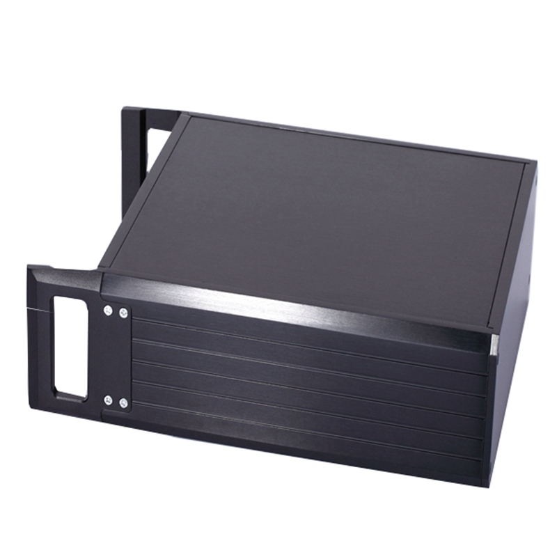 PE001-2U 229*2u*250 mm electronic project box aluminum case diy with handle equipment enclosure box