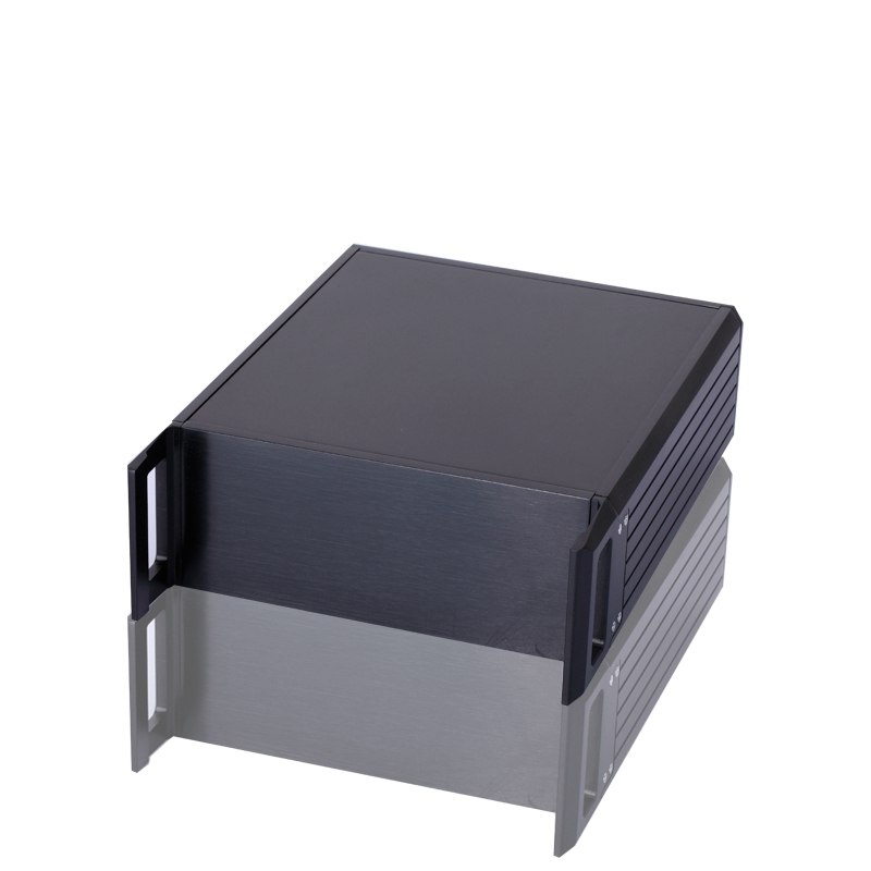 PE001-2U 229*2u*250 mm electronic project box aluminum case diy with handle equipment enclosure box