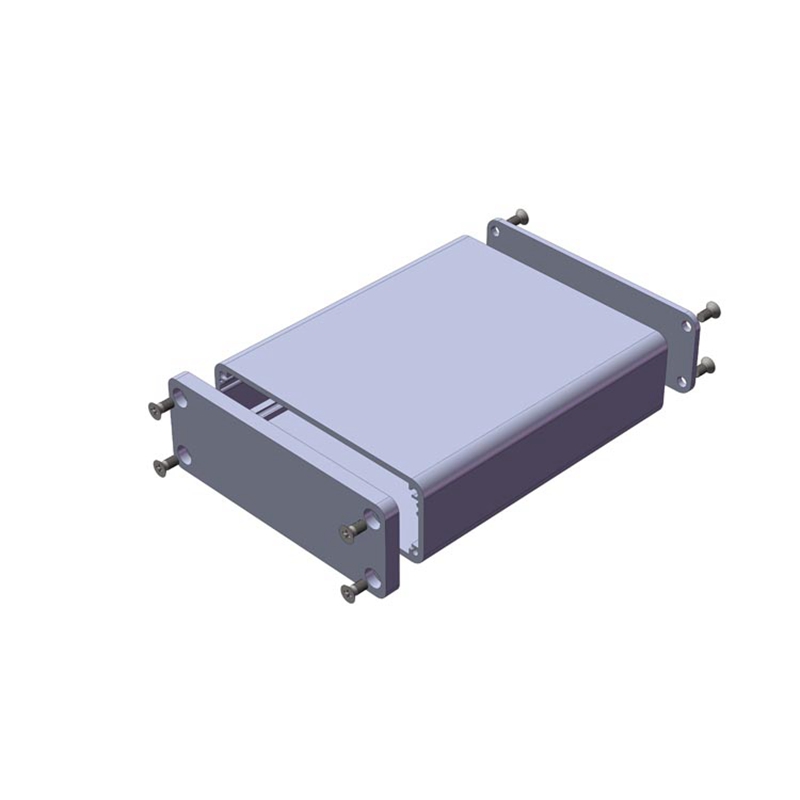 88x38-118 audio case amplifier enclosure box alloy cast aluminum