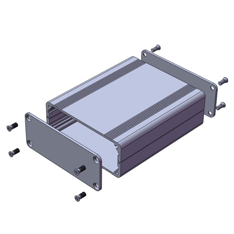 63*25*75 project enclosure metal aluminium junction box electric case manufacturer
