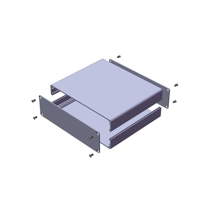 152*44仪器仪表铝型材铝合金盒子电源盒控制器外壳壳体定制开孔