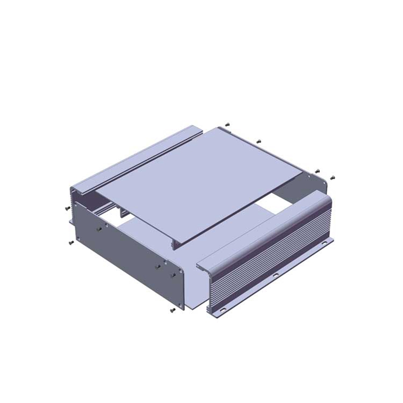 250*73.5仪表PCB外壳体电源接线盒 铝型材外壳 电子diy铝盒 铝壳