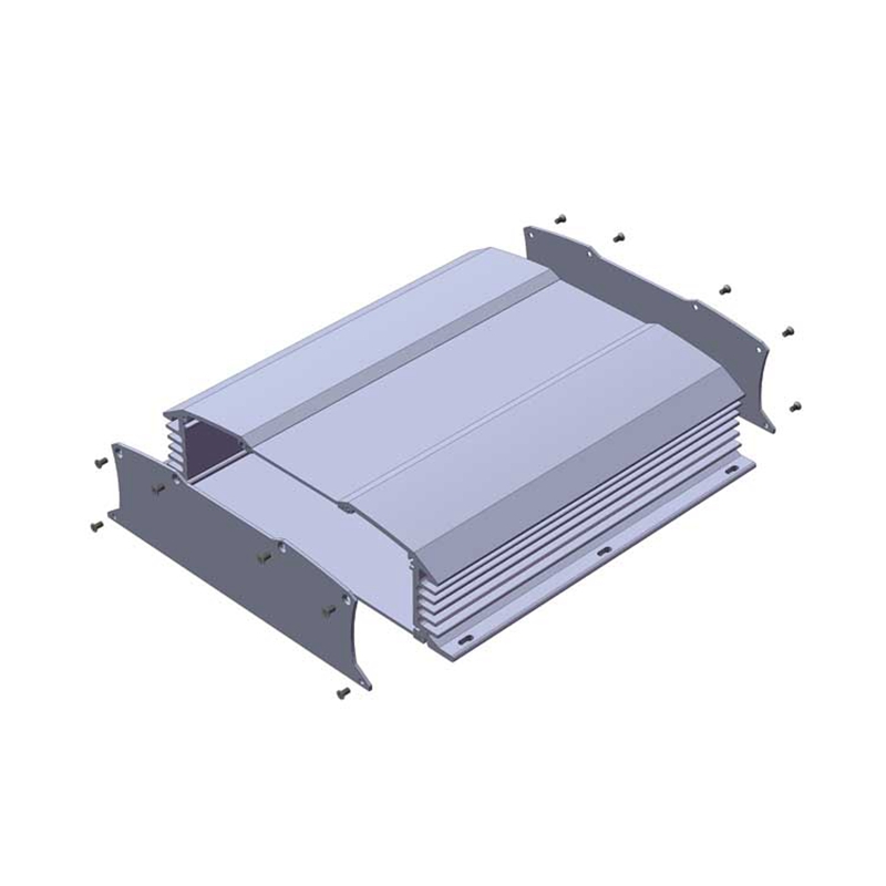 246-64浦美PCB线路板铝盒 铝合金外壳 金属外壳 散热铝盒铝