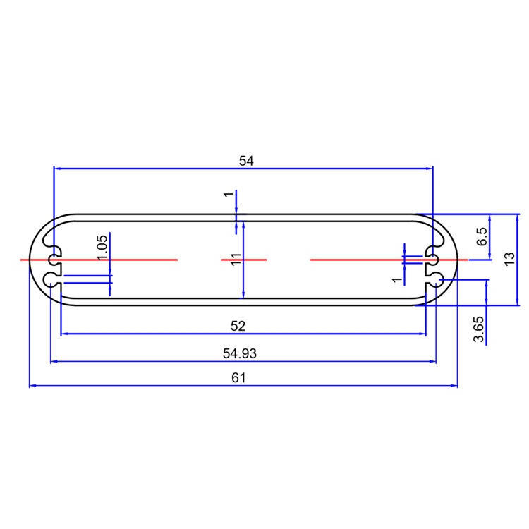 60*13Aluminum material sand blasting look electrical component junction box enclosure