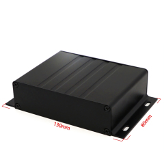 131*31cnc maching aluminum enclosure for telecommunication or electronic instrument