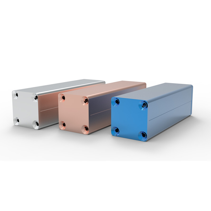 25*25-80小铝盒铝型材壳体铝外壳移动电源盒pcb盒铝合金盒子定制