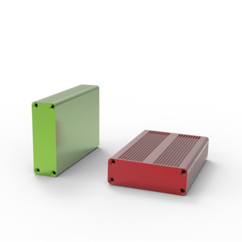 55*19-80铝型材外壳 移动电源盒小铝壳pcb线路板接线盒铝盒铝壳体