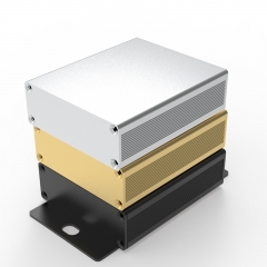 64*23.5铝型材外壳/PCB线路板铝盒/仪表仪器铝壳体/DIY电源盒