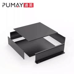 Aluminum Chassis Enclosure for Instrument Equipment 266*65-235mm