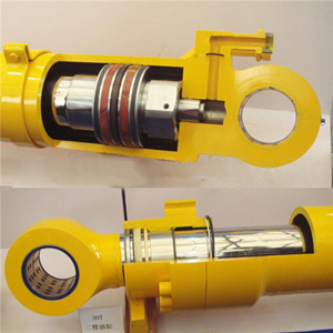 Hydraulic cylinder dust seal installation methods which
