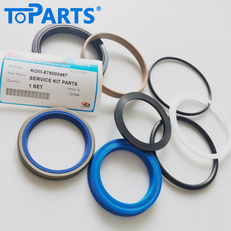 Komatsu 878000487 LEFT Cylinder Service seal kit