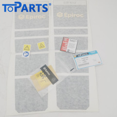 3315321590 Hydraulic breaker Label Kit for Atlas Copco SB552 Hydraulic Hammer
