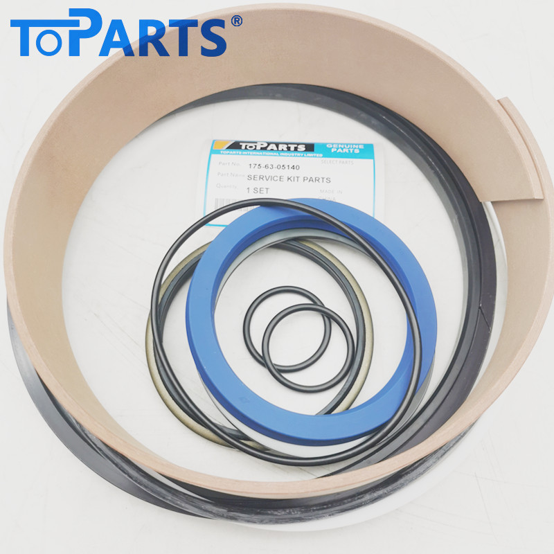 175-63-05140 hydraulic cylinder Seal kit for Komatsu D155A-1 Crawler Dozers BLADE TILT Service Seal Kit