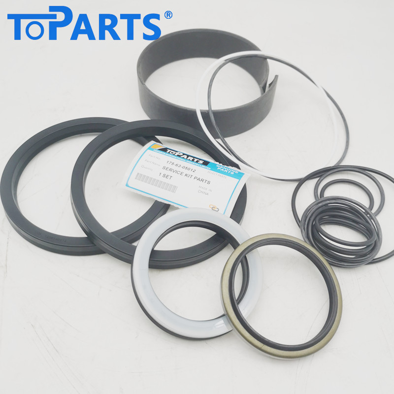 175-63-05012 hydraulic cylinder Seal kit for Komatsu D155A-1 Crawler Dozers BLADE LIFT Service Seal Kit