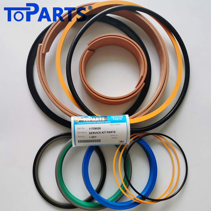 11709026 Hydraulic cylinder seal kit for Volvo L150E Wheel Loader 11107860 TILT Hydraulic Cylinder Repair Kit