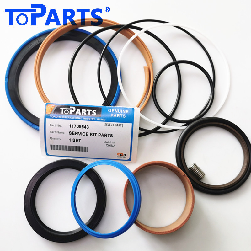 11709543 Hydraulic Cylinder Seal Kit for Volvo BL70 Backhoe Loaders 16202599 Dipper Cylinder Repair Kit