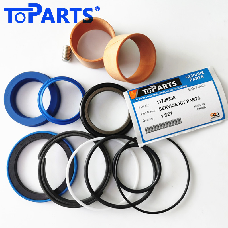 11709538 Hydraulic Cylinder Seal Kit for Volvo BL61 Backhoe Loaders Extension Cylinder Repair Kit