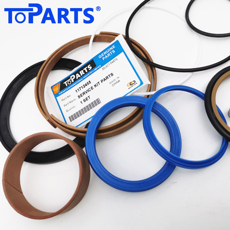 11712455 Volvo BL60 Backhoe Loader Boom Cylinder Seal Kit 11881809 Repair Seal Kit