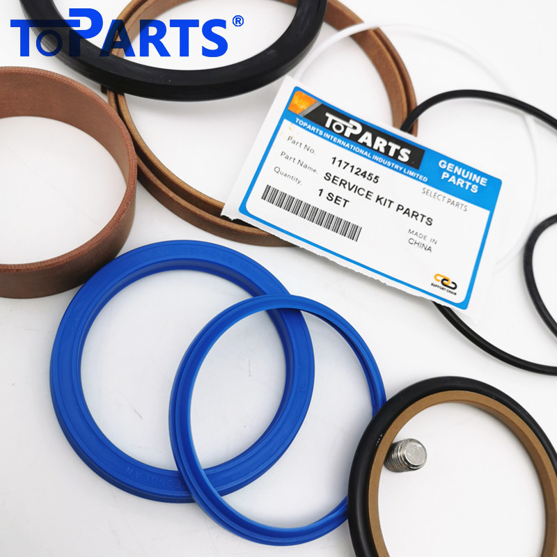11712455 Volvo BL60 Backhoe Loader Boom Cylinder Seal Kit 11881809 Repair Seal Kit