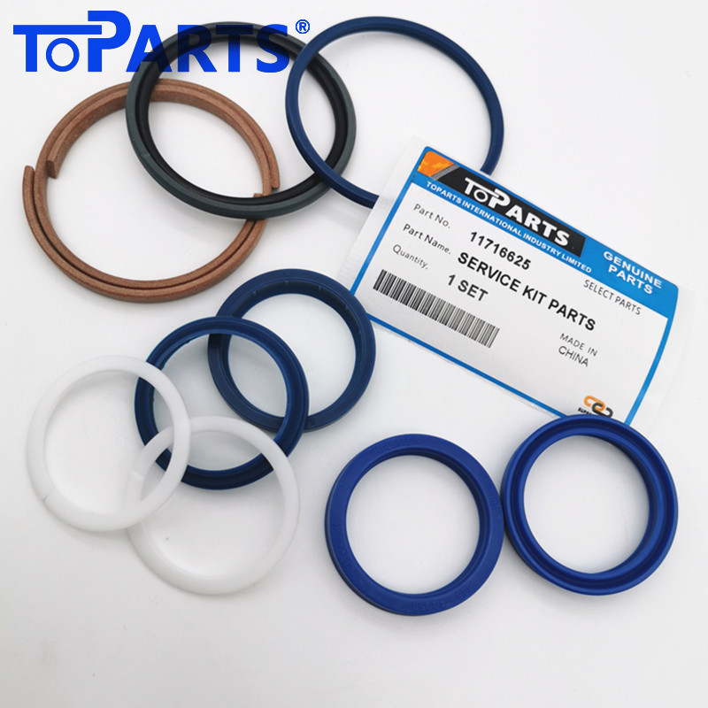 11716625 Volvo BL61 Backhoe Loader STEERING Cylinder Seal Kit 11895045 Repair Seal Kit