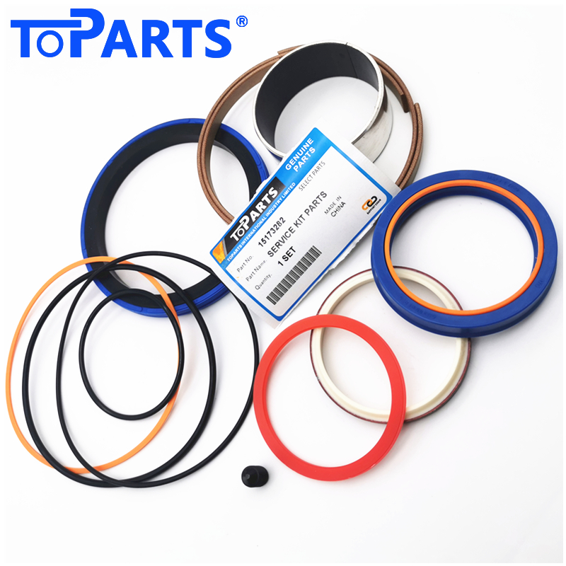 15173282 Hydraulic cylinder seal kit for Volvo BL60B Backhoe Loaders 16202593 Boom Hydraulic Cylinder Repair Kit