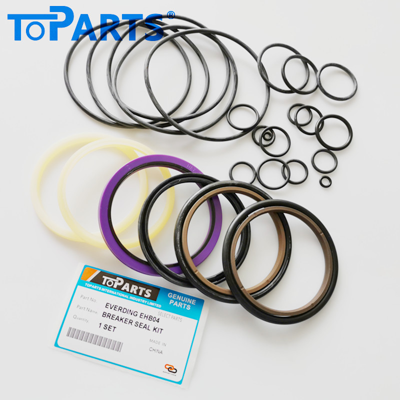 Everdigm AB042-0017 Hydraulic Breaker Seal Kit for EHB04 Hydraulic Hammer Service Repair Kit