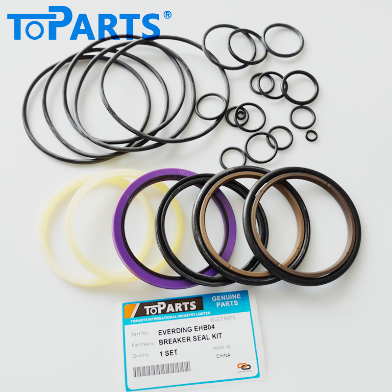 Everdigm AB042-0017 Hydraulic Breaker Seal Kit for EHB04 Hydraulic Hammer Service Repair Kit