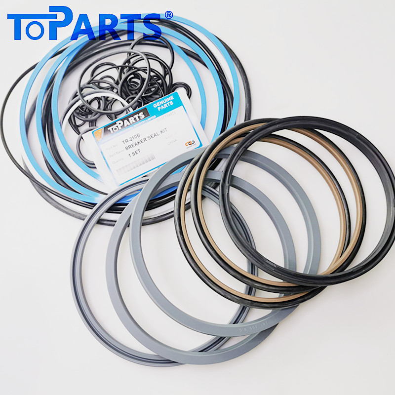 153710SK Hydraulic Breaker Seal Kit for TEISAKU TR210 & Komatsu KB155 Hammer | Repair Kit