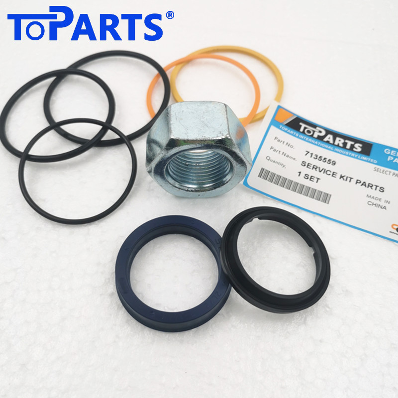 7135559 Hydraulic Cylinder Seal Kit for Bobcat 7117667 Lift Cylinder Repair Kit