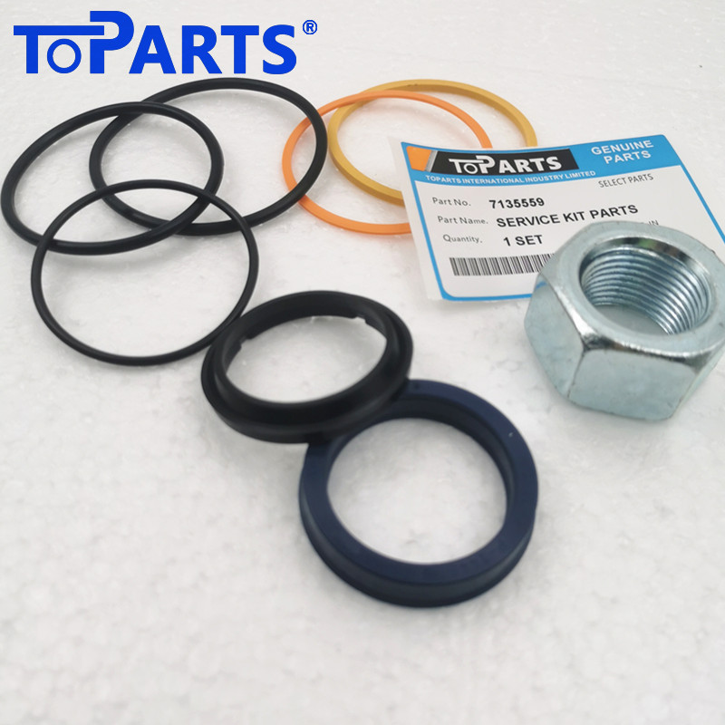 7135559 Hydraulic Cylinder Seal Kit for Bobcat 7117667 Lift Cylinder Repair Kit