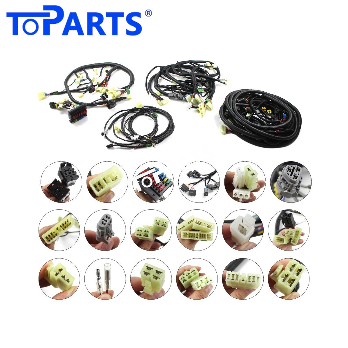 K1023185 310207-00030 310207-00559 Complete Wiring Harness for Daewoo Doosan DH60-7 Excavator