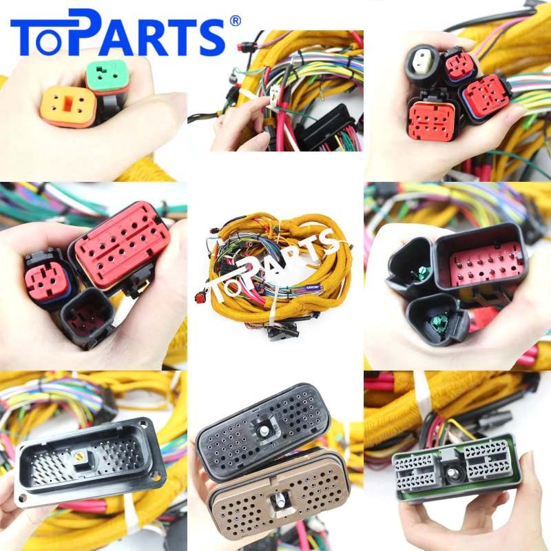 306-8610 3068610 Engine C6.4 Main External Wiring Harness for Caterpillar CAT Excavator 320D 323D