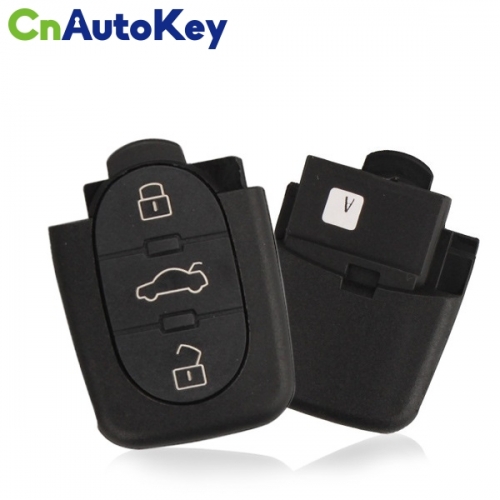 CN008002 For Audi A6 TT New 3 Button Flip Key Remote Fob 433MHZ 4D0 837 231 K