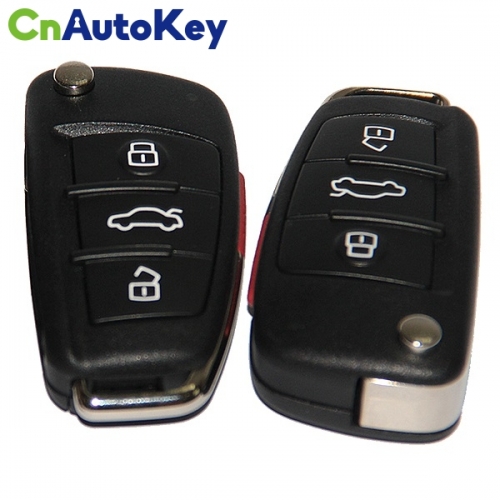 CN008055 8E0 837 220 R Audi A4 flip key  3+1 button 315Mhz original