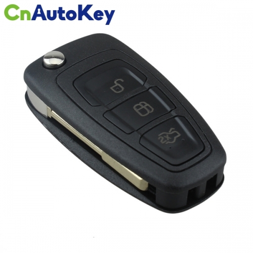 CN018035 Folding Remote Key Fob 3B 433MHZ 4D63 Chip Fit For Ford Focus Mondeo Fiesta