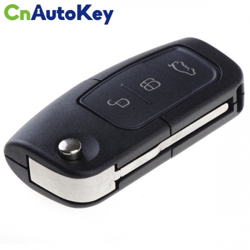 CN018045 Ford focus 3 button flip remote control key 433MHZ 4D63