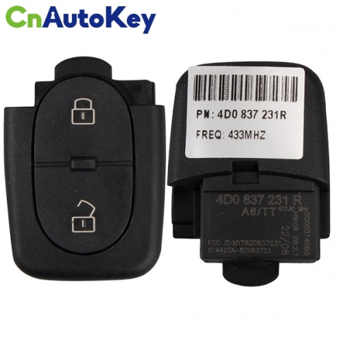 CN008004 AUDI 2B 4DO 837 231 R 433.92Mhz