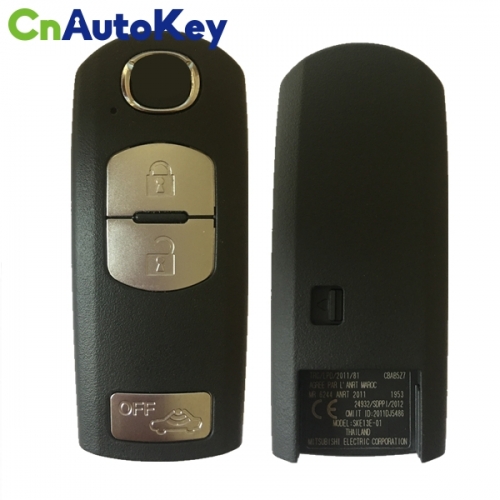 CN026024  For Mazda Smart key 2+1 Button 434MHz Mitsubishi system SKE13E-02